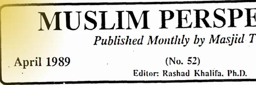 1989 – Nisan Ayı – Teslim Olanlar Perspektifi